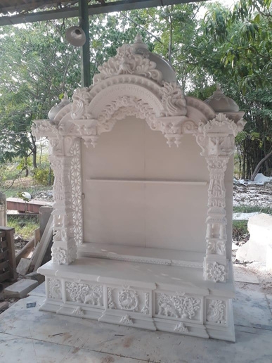 Traditional Marble Mandap